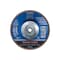 Pferd 7" x 5/8-11 Thd. POLIFAN Flap Disc - Z SGP STRONG STEEL, Zirconia, 36 Grit, Conical 62980 - alternate 2
